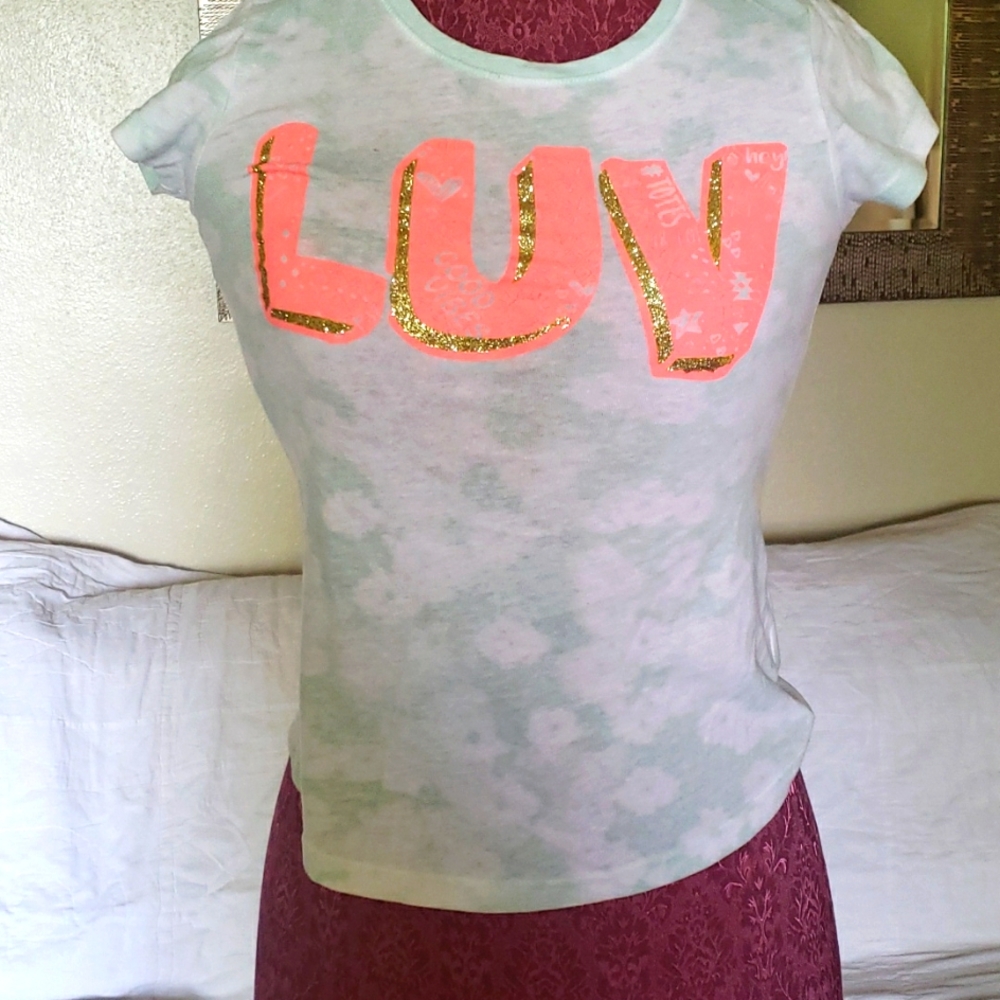 Arizona size large/14 Luv printed  on front